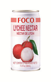 Foco Lychee Juice (24 x 350mL) (Can Dep.)