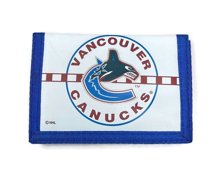 Vancouver Canucks Tri-Fold Wallet & Coin Pocket - Quecan