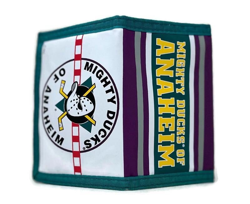 Mighty Ducks of Anaheim Tri-Fold Wallet & Coin Pocket - Quecan
