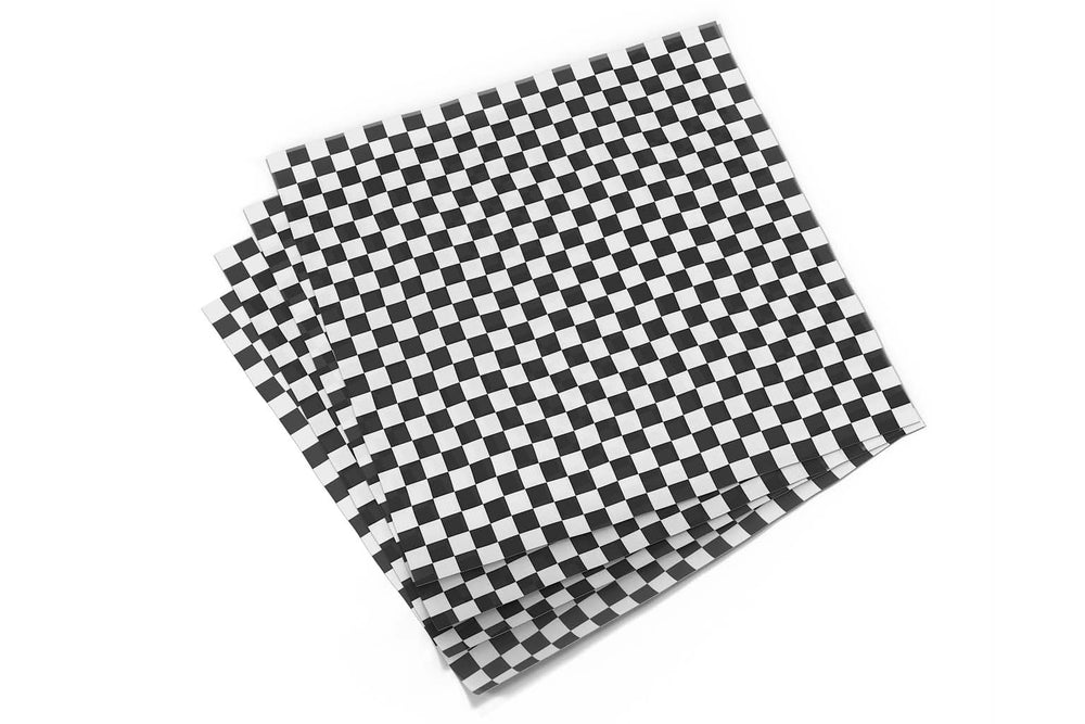 Frontenac - Greaseproof Checkered Paper (2000/pcs) - Quecan