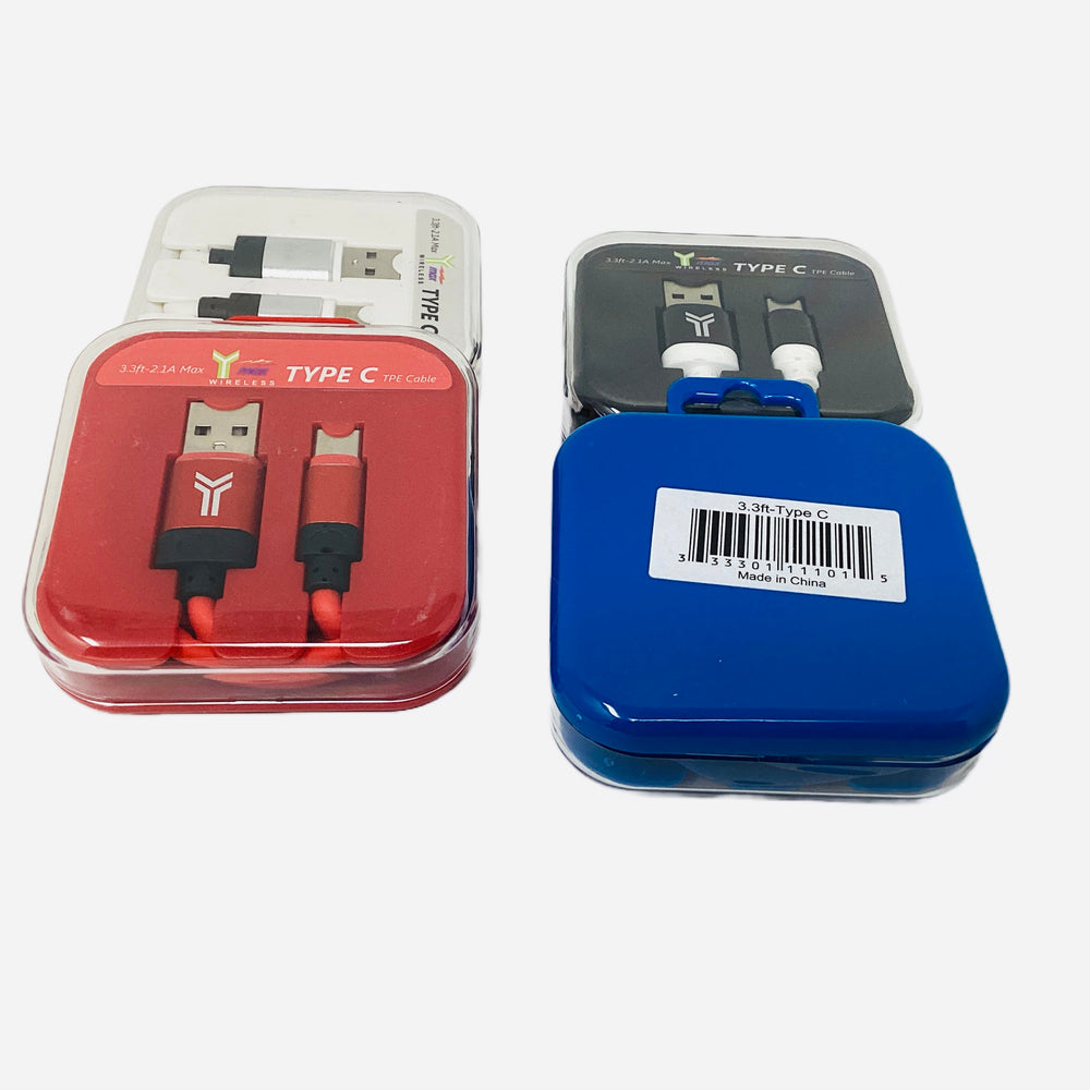 USB Cable Type-C (Box of 10) - Quecan