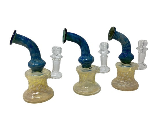 6" Glass Bong (WIB 784) - Quecan
