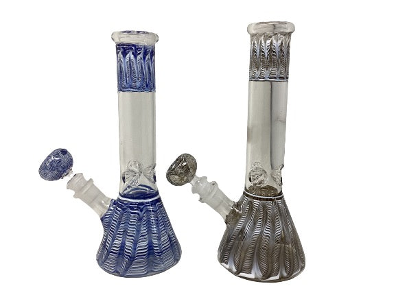 10" Glass Bong (BW 832) - Quecan