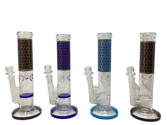 10" Glass Bong (PCL 709) - Quecan