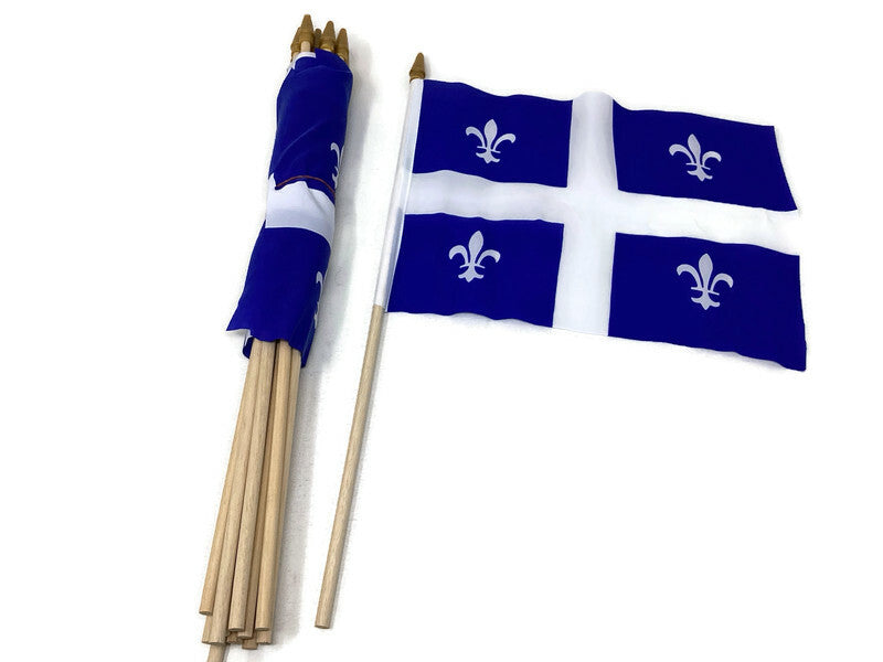 Quebec Flags (Pack of 12) - Quecan
