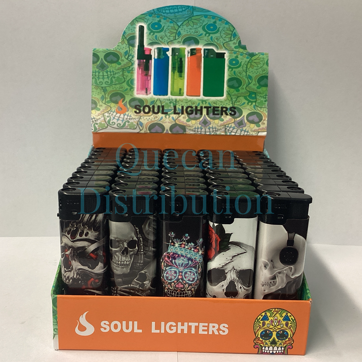 SOUL Classic Maxi Torch Lighter - (Pack of 50) - Quecan