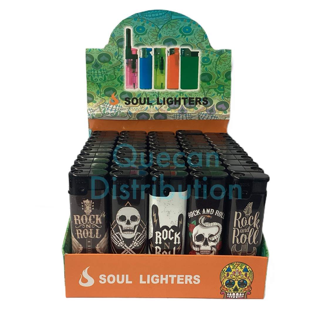 SOUL Classic Maxi Torch Lighter - (Pack of 50) - Quecan