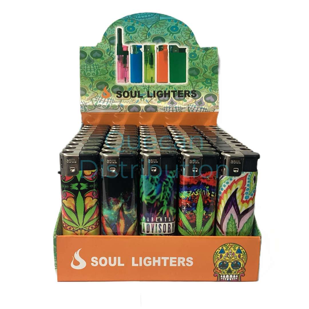 SOUL Classic Maxi Torch Lighter - (Pack of 50) - Quecan