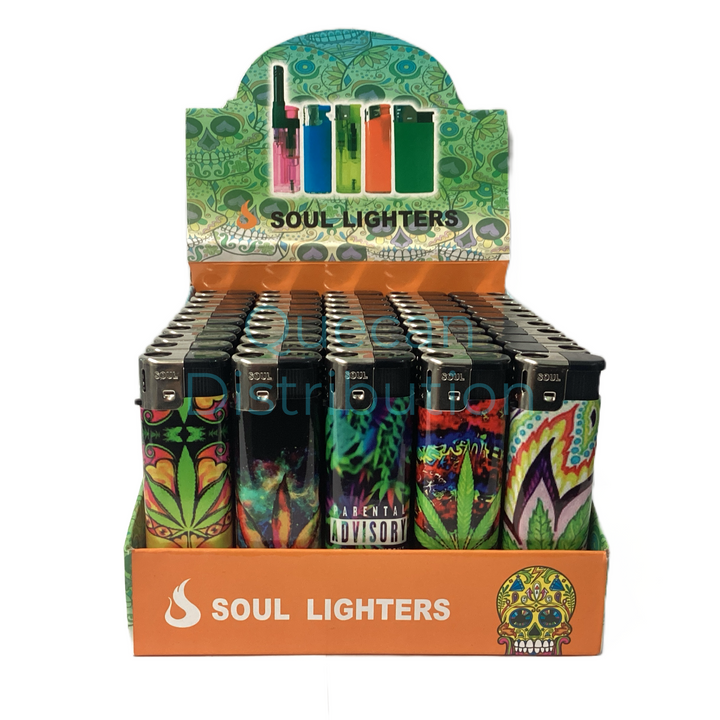 SOUL Classic Maxi Torch Lighter - (Pack of 50) - Quecan