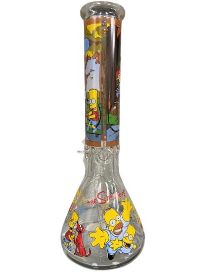 14" Glass Bong - Quecan
