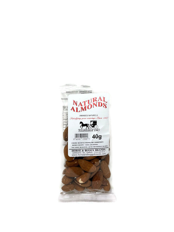 Natural Almonds - 40g - Quecan
