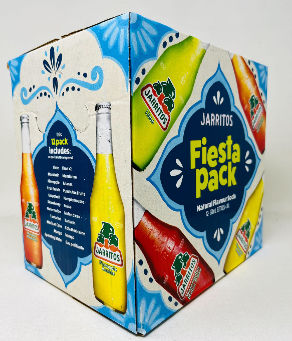 Jarritos Flavor Soda - Fiesta Pack (12 x 370ml) - Quecan