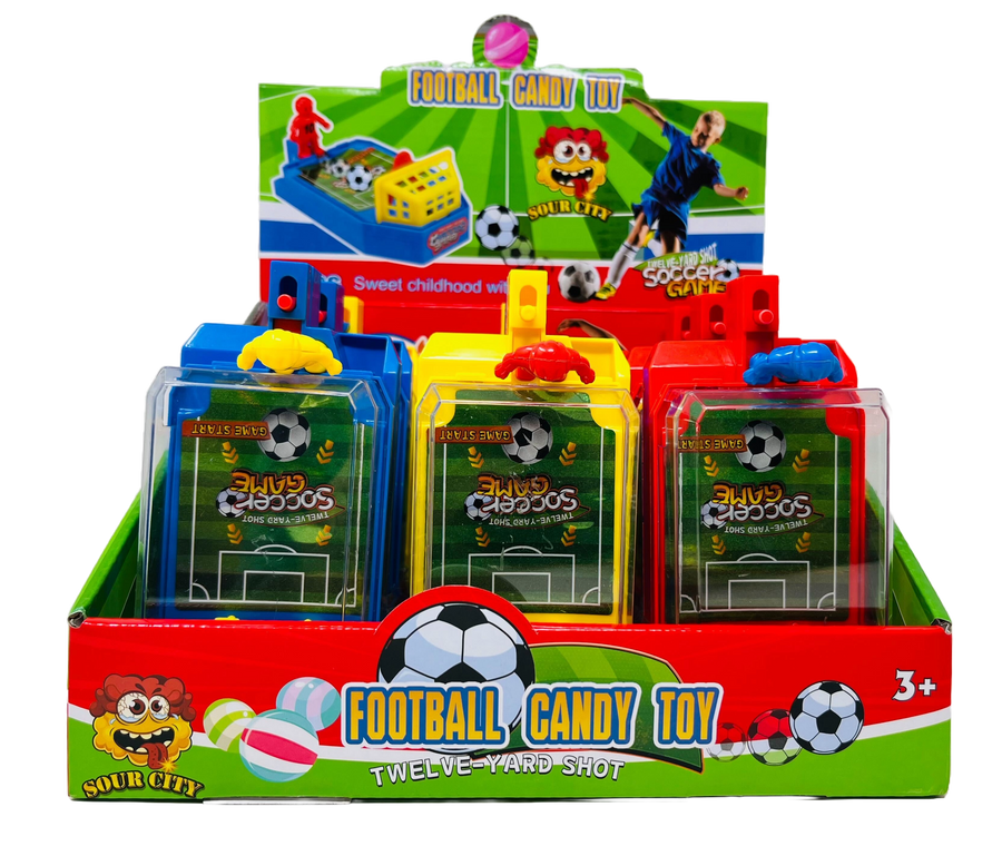 Sour City Football Candy Toy (Pack of 9) - Quecan