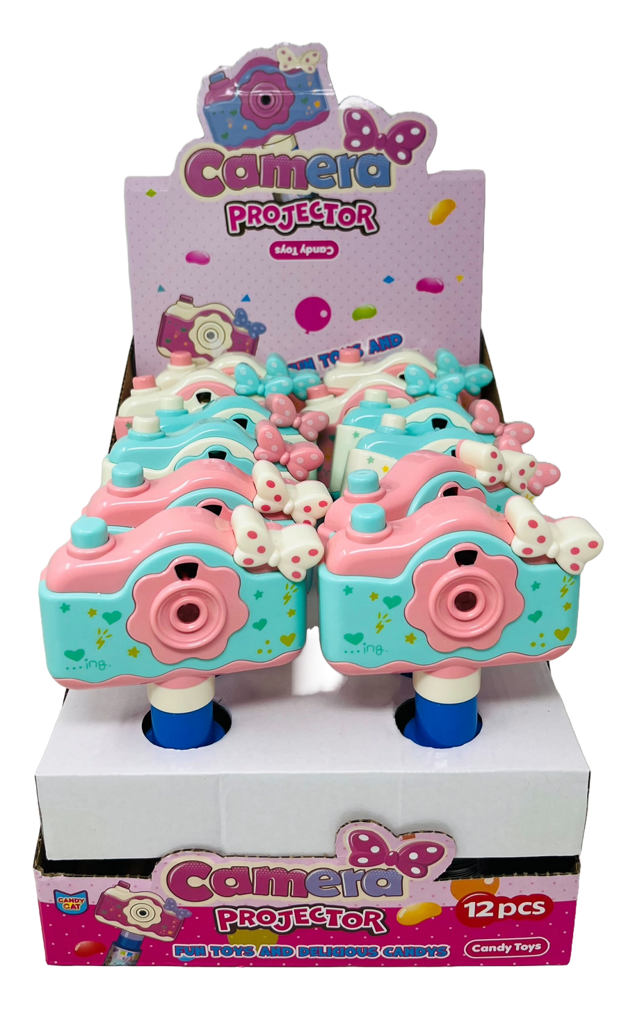 Sour City Camera Projector Candy Toy (Box of 12) - Quecan