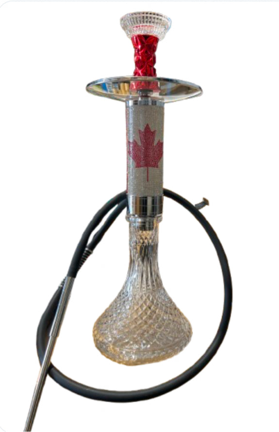 Canada flag Hookah - 23" - Quecan