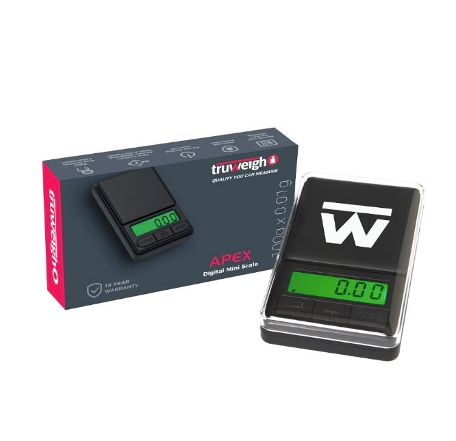 Truweigh APEX Digital Mini Scale - (100g X 0.01g) - Quecan