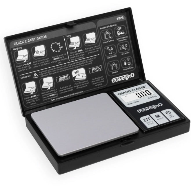 Truweigh GRAND CLASSIC Digital Scale - (200g X 0.01g) - Quecan