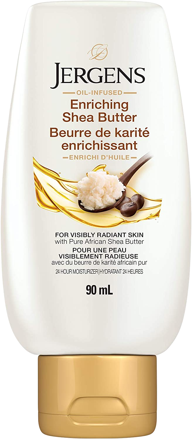 Jergens Enriching Shea Butter 24 Hour Moisturizer (90ml) - Quecan