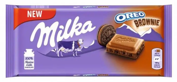 Milka Oreo Brownie (22 x 100g) - Quecan