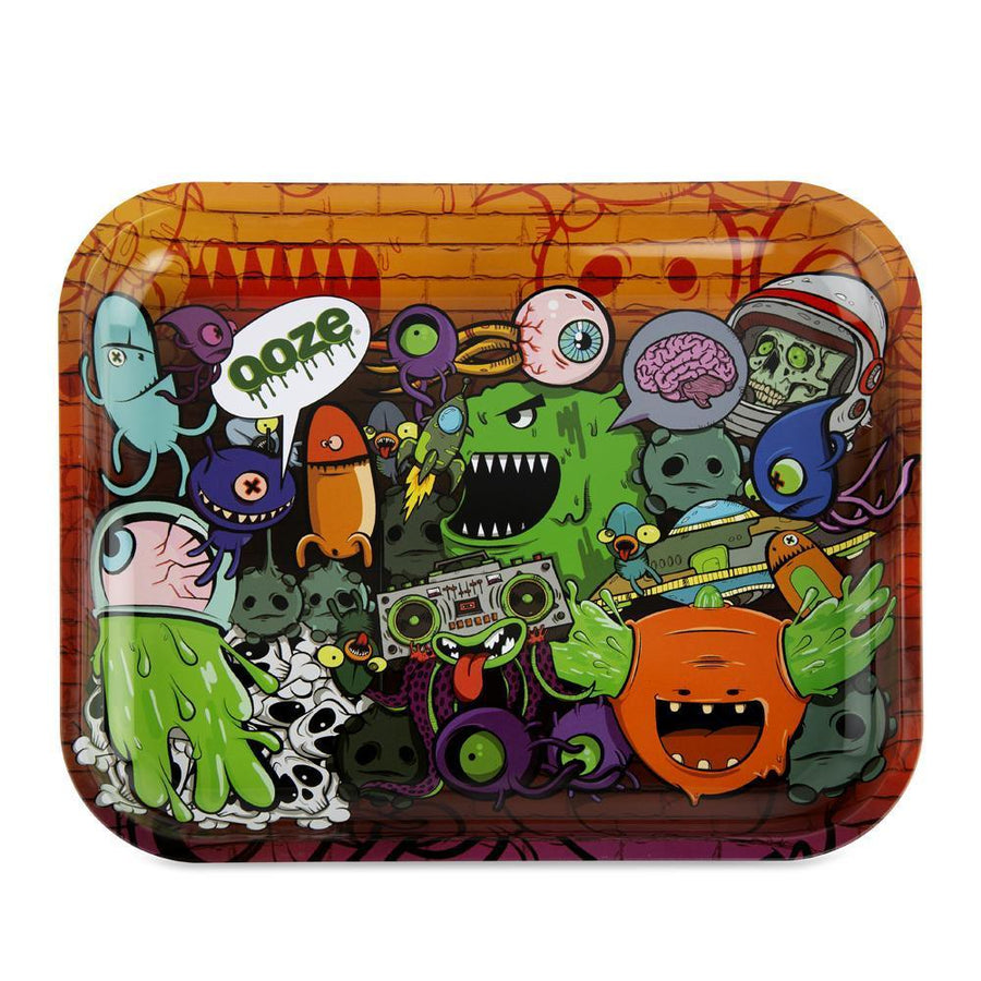 Ooze Rolling Tray Designer Series Monstrosity - Small Size - Quecan