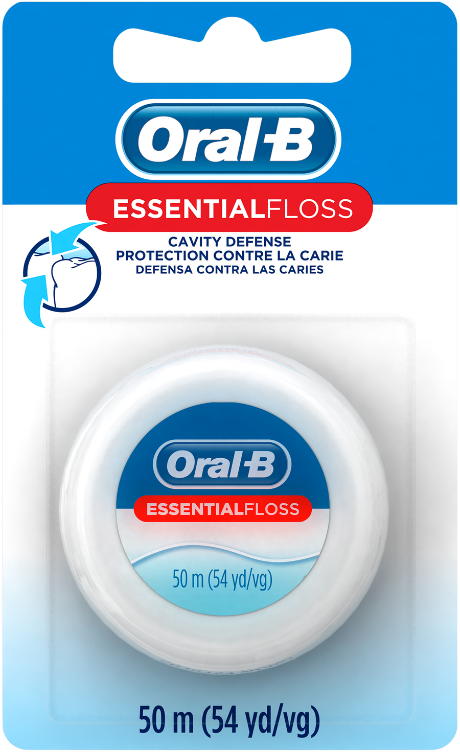 Oral-B Essential Floss Cavity Defense (50m) - Quecan