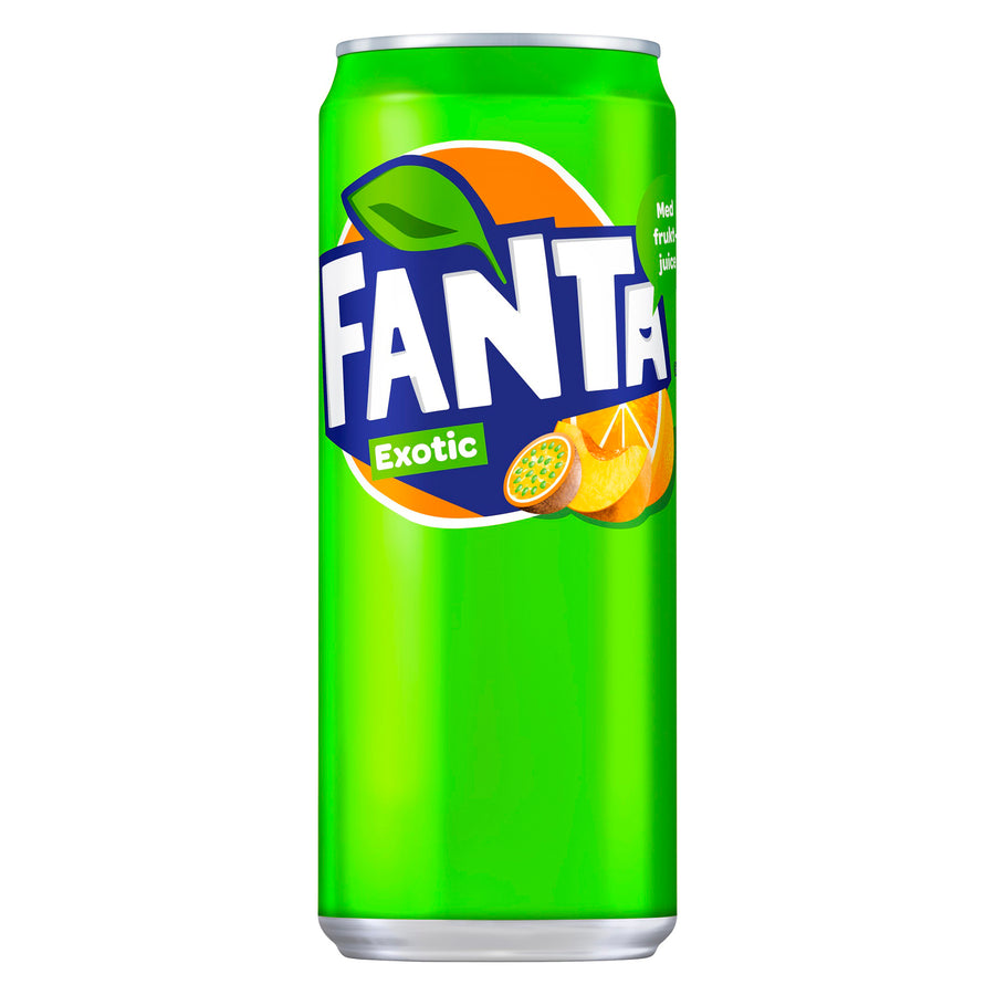 Fanta - Exotic Slim (24x250ML) (Can Dep) - Quecan