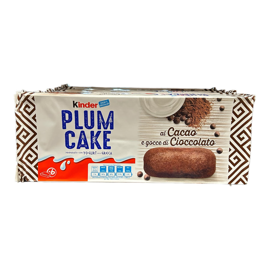 Kinder Plum Cake Cacao (6x32g) - Quecan