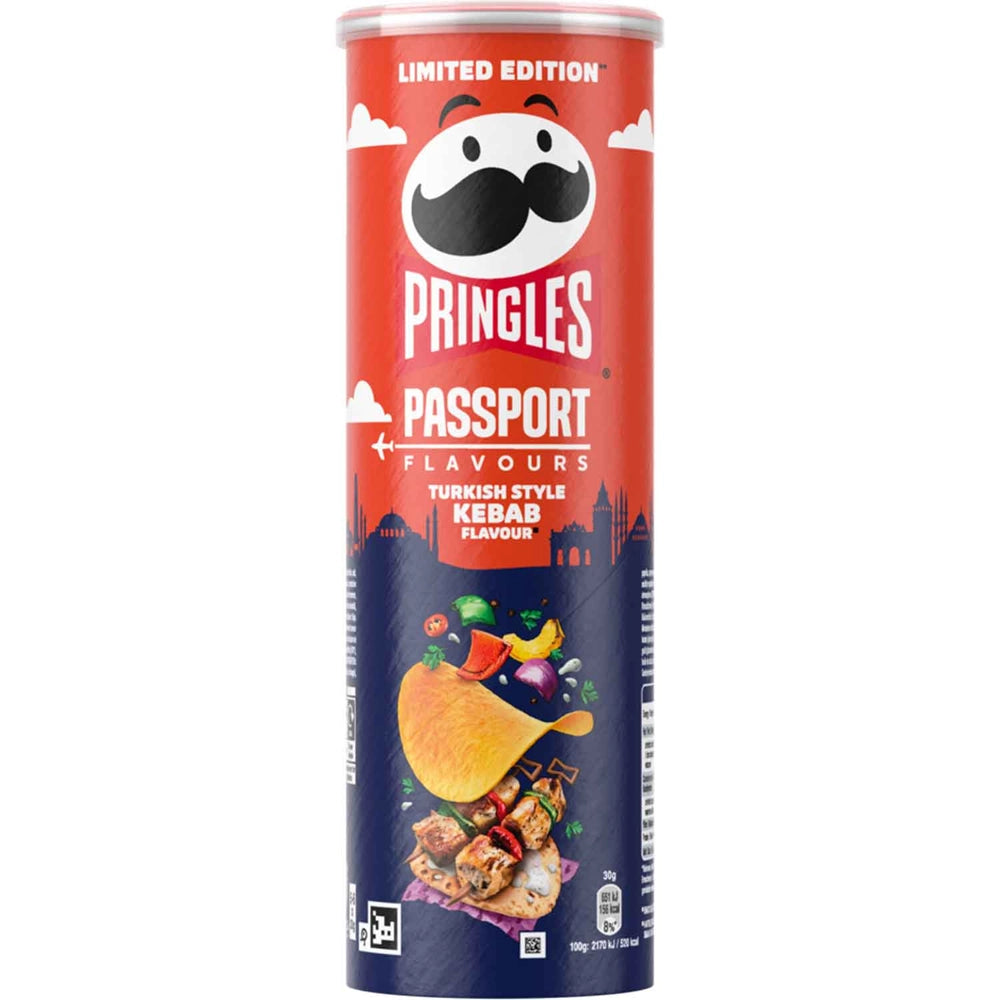Pringles Passport Turkish style kebab 165g) (Exotic)