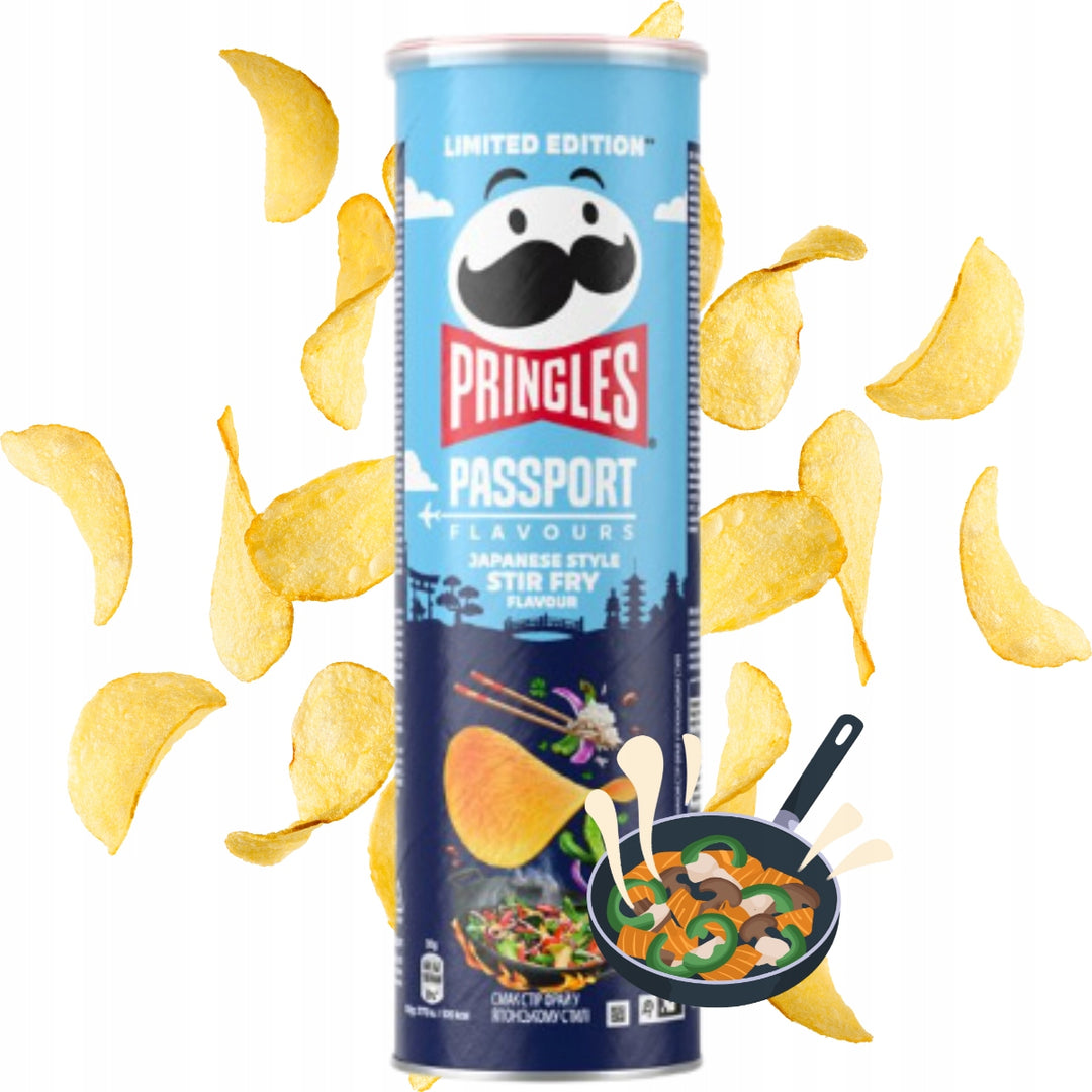 Pringles Passport Japanese Stir Fry (165g) (Exotic)