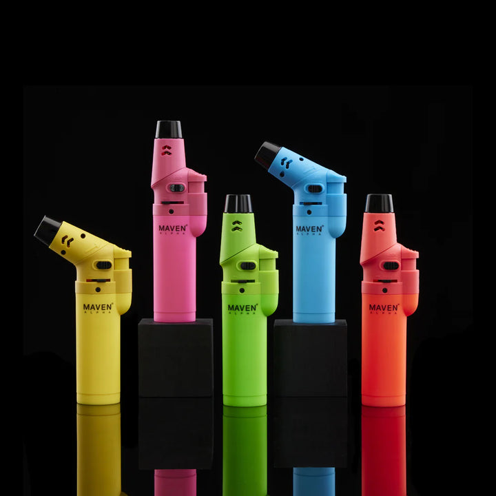 Maven Alpha Torch Lighters (Box of 15) - Quecan