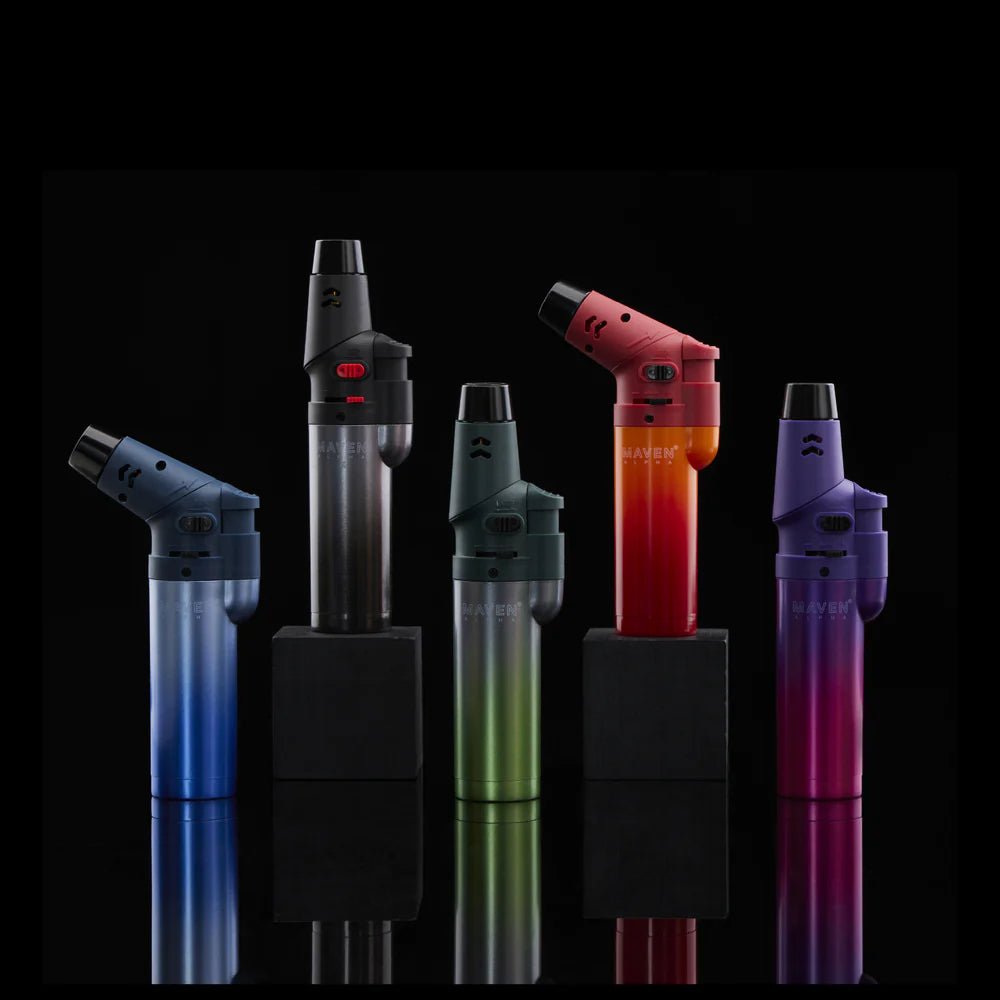 Maven Alpha Torch Lighters (Box of 15) - Quecan