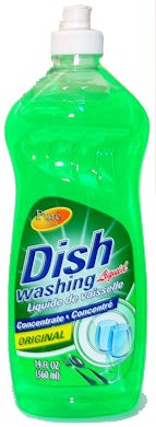 Pure Dish Washing Liquid Original (650ml) - Quecan