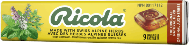 Ricola The Original Natural Herb Lozenges 9ct ( 20 Pack ) - Quecan