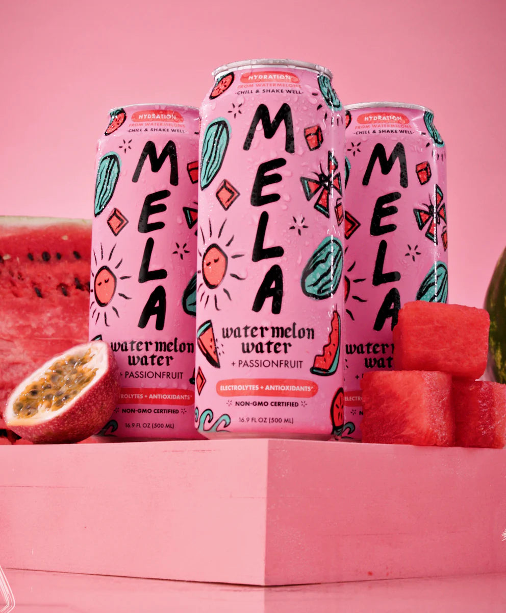 MELA Watermelon Water Flavored Beverage (12 x 500mL) - Quecan