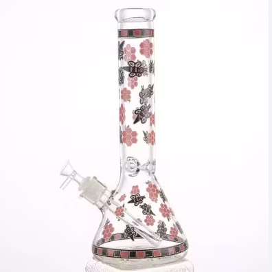14" Glass Bong - Quecan