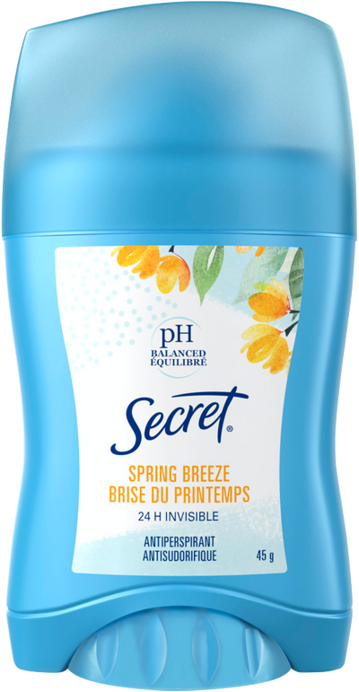 Secret Invisible Spring Breeze Antiperspirant 45g - Quecan