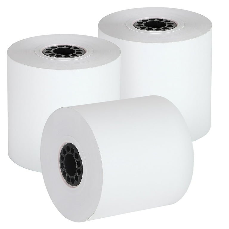 Thermal Roll ( Papier Thermique ) - 3 1/8" 200 Feet (Box of 50) - Quecan