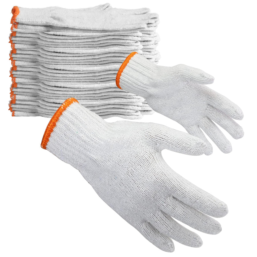 TEXTO Softknit Multipurpose Work Gloves (Pack of 12) - Quecan