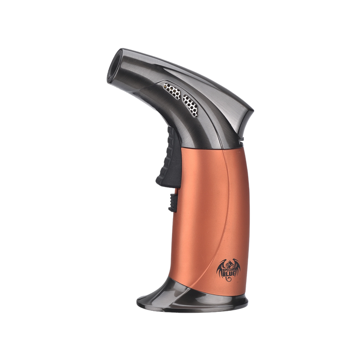Special Blue Turbo Curve Torch Lighter - Quecan