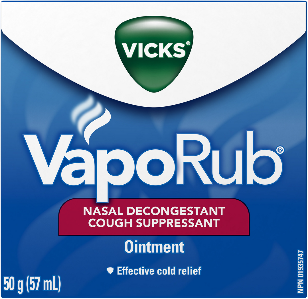 Vicks Vaporub Nasal Decongestant Ointment 57mL - Quecan