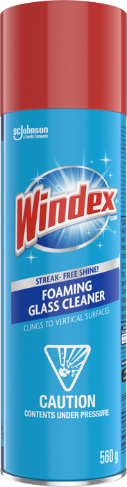 Windex Foaming Glass Cleaner (560g) - Quecan