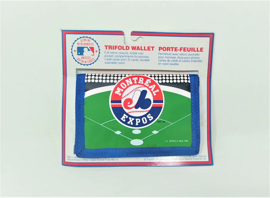 Montreal Expos Trifold Wallet & Coin Pocket - Quecan