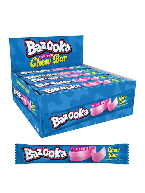 Bazooka Chew Bar Candy (60x14g) - Quecan
