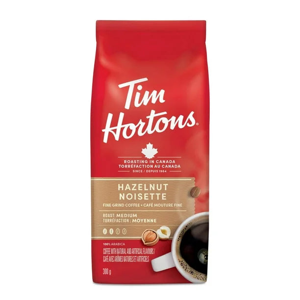 Tim Hortons Ground Coffee Hazelnut (300g)