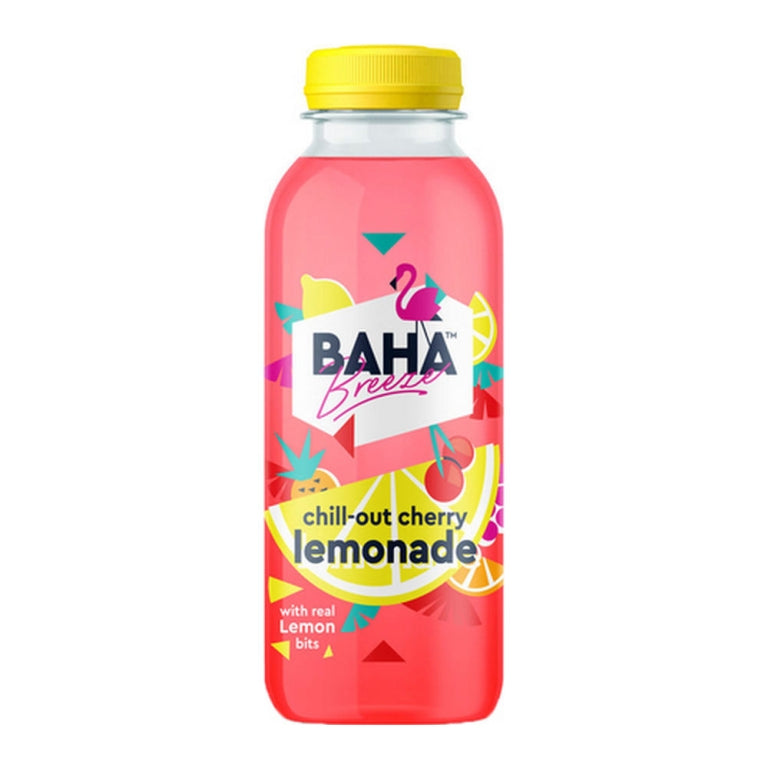 Baha Breeze Lemonade Chill-out Cherry (24x500mL) (Can Dep.) - Quecan