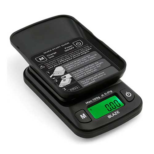 Truweigh BLAZE Digital Mini Scale - (100g X 0.01g) - Quecan