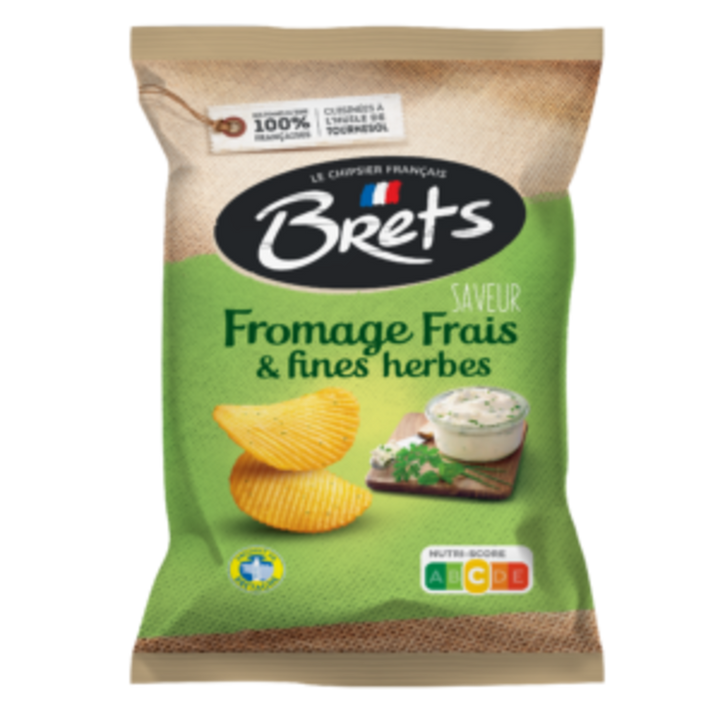 Brets Chips (Box of 10 X 125g) - Quecan