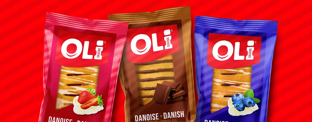 OLI Snacks Danoise Strawberry & Cheese (6 x 120g) - Quecan