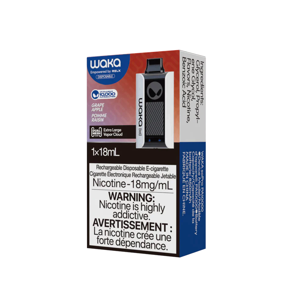 WAKA soPro PA10000 Disposable Device Single Unit -(20mg/ml) (STAMPED) - Quecan