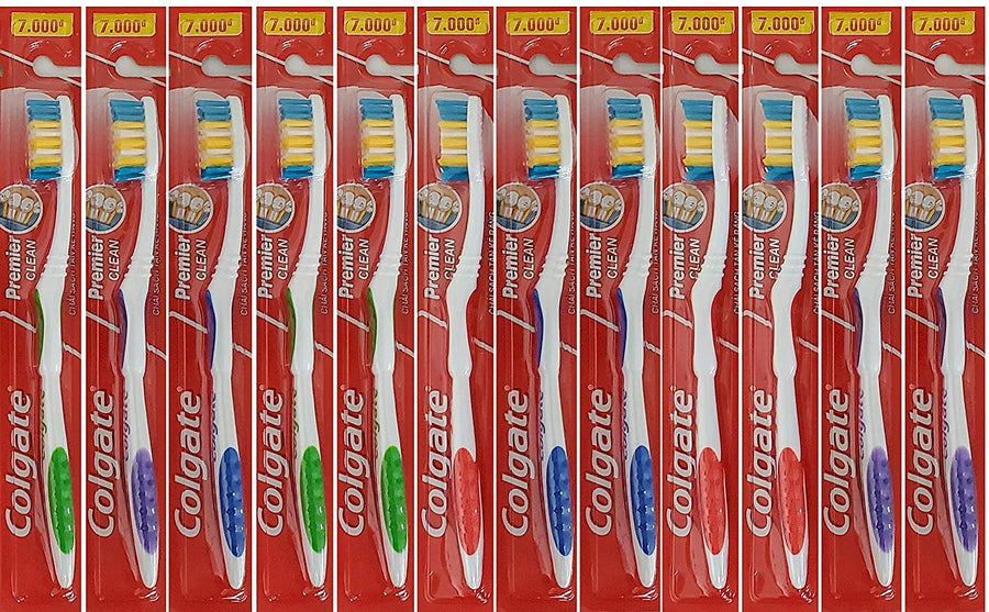 Colgate Toothbrush Premium Clean (Pack of 12) - Quecan